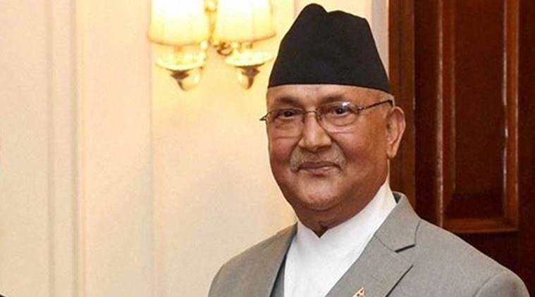 नेपाल के प्रधानमंत्री केपी शर्मा ओली