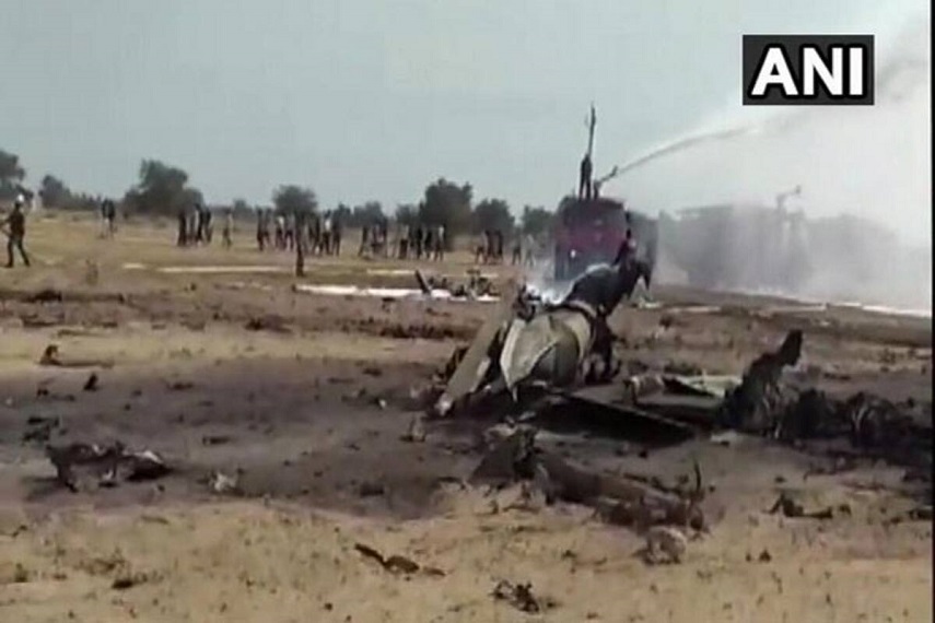 भारतीय सेना ने पायलट, स्क्वाड्रन लीडर अभिनव चौधरी के शहीद होने पर शोक व्यक्त किया है