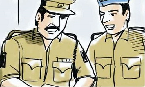 आरोपित सिपाही और चालक को पुलिस ने जेल भेज दिया।