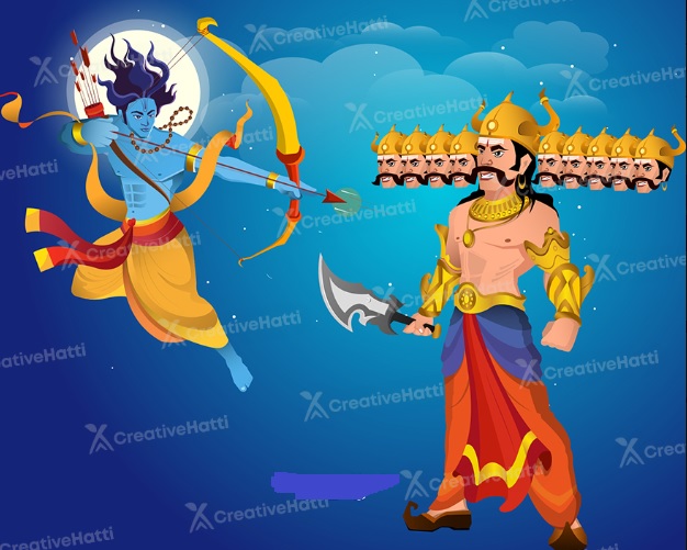 रावण ने राम पर ही एससी-एसटी एक्ट के तहत केस दर्ज करा दिया।